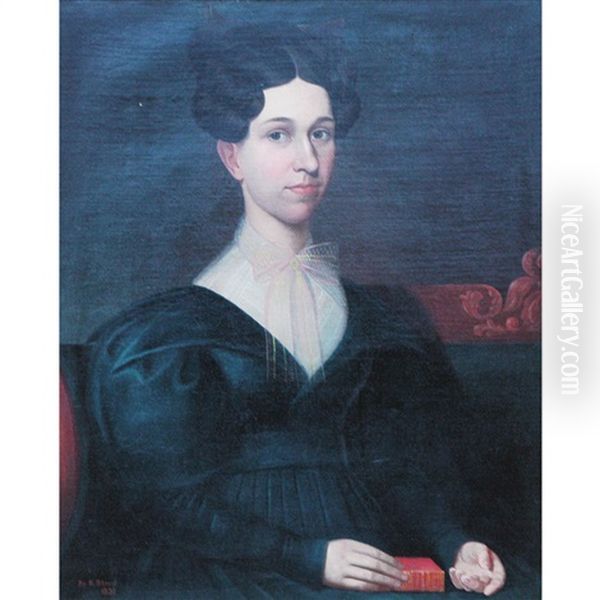 Portrait Of A Lady With A Hymn Book - view 1