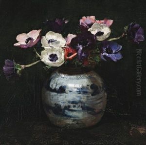 Anemones In An Oriental Vase, 1929