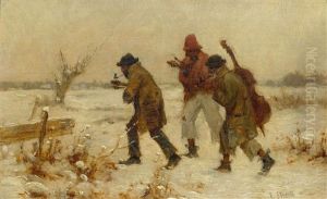 Musicians In The Snow