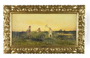 Heimfahrt Vom Felde by Franciszek Streitt