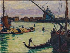 Kanalansicht by Max Arthur Stremel