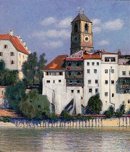 Wasserburg Am Inn by Max Arthur Stremel
