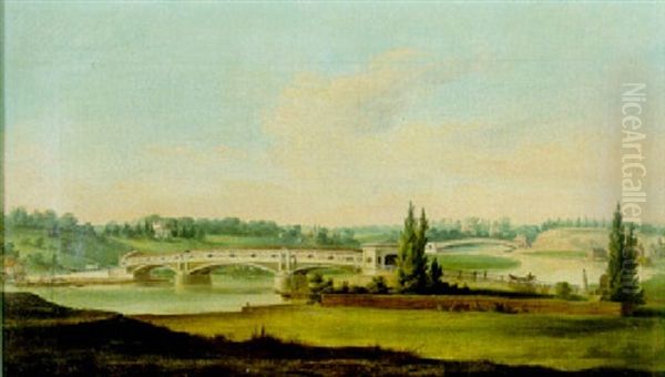 A View Of A Bridge Over The Schuylkill River - view 1