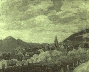 Ansicht V. Frankweiler by Heinrich Strieffler