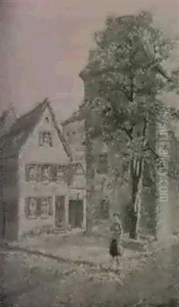 Landau, Hauserpartie Mit Dem Galeerenturm - view 1