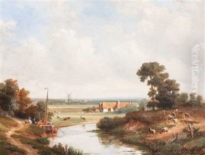 A Sunny Day At The Water by Jan Striening