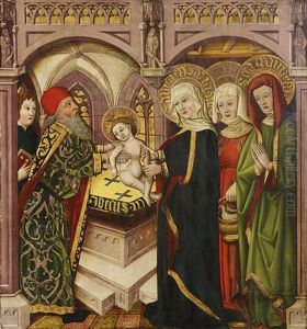 Darbringung Im Tempel by Hans Strigel the Elder