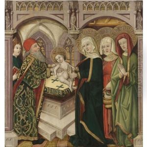 The Circumcision by Hans Strigel
