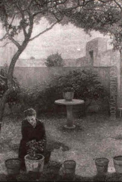 Donna In Giardino - view 1