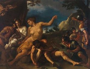 Samson And Delilah by Francesco Stringa
