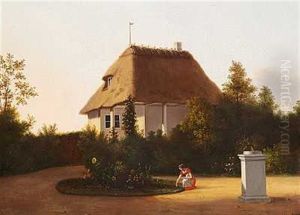 Sommerlyst I Sanderumgard Have by Christian Strodtmann