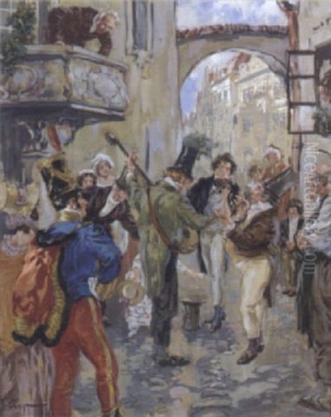 Prager Strasenmusikanten - view 1