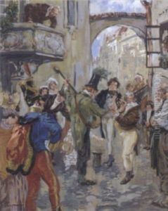 Prager Strasenmusikanten by Karel Stroff