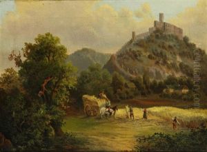 Bezdez (burg Bosig) by Vilem Stroeminger