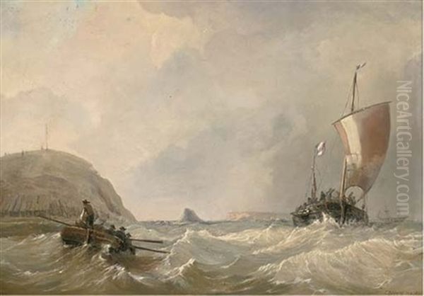 Blustery Conditions Off The French Coast - view 1