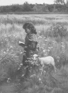 A Girl And Her Lamb A Girl And Her Lamb