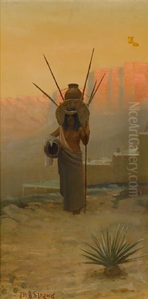 Southwest Maiden Bearing Water - view 1