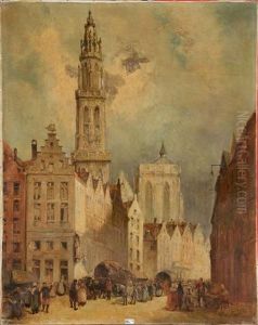 Scene De Rue A Anvers