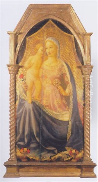 The Madonna And Child Enthroned - view 1