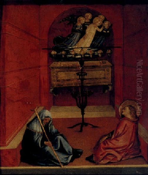 Saint Agatha Arising From Her Tomb And Appearing To Saint Lucy And Her Mother Eustachia - view 1