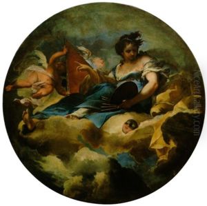 Allegorie Der Malerei by Peter Strudel