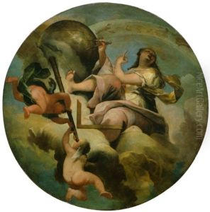 Allegoire Der Astronomie by Peter Strudel