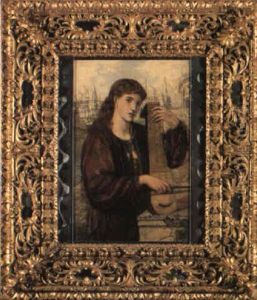 Figura Femminile Con Strumento Musicale Figura Femminile Con Strumento Musicale