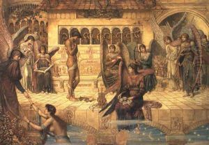 The Ramparts Of God's House by John Melhuish Strudwick