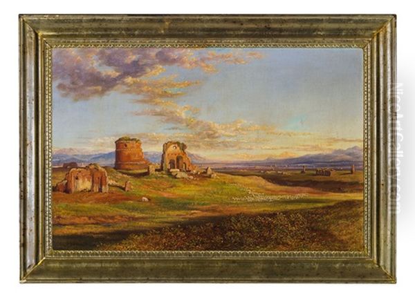 Campagna Romana Con Ruderi - view 1