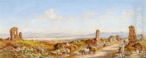 Auf Der Via Appia Vor Rom