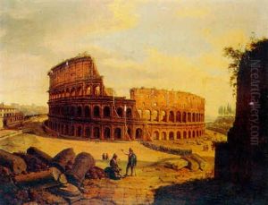 A View Of The Colosseum, Rome