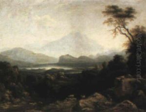 Mountainous Landscape With Shepherd Mountainous Landscape With Shepherd