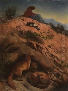 Meditacion De Cristo by William Strutt