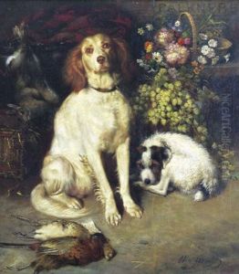 Dogs And Game by William Strutt