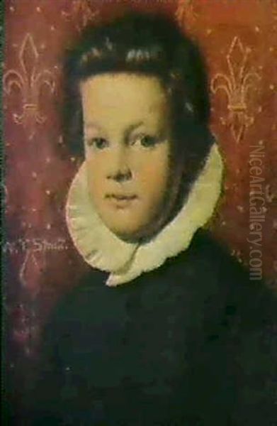Portrait Of William Strutt As A Boy - view 1