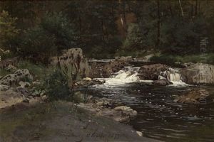 Summer Landscape by Otto Struetzel