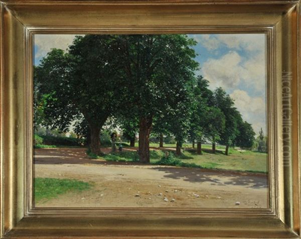 Sommerliche Parklandschaft - view 1