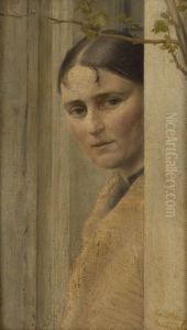 Jeune Femme by Alexander Theodore Honore Struys