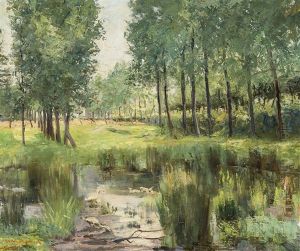 La Mare Aux Canards by Guillaume Van Strydonck