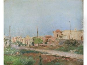 A Villa In The Mediterranean by Guillaume Van Strydonck