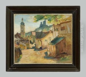 Dorf Im Sonnenlicht