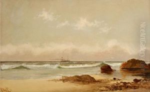 Steamship In The Distance