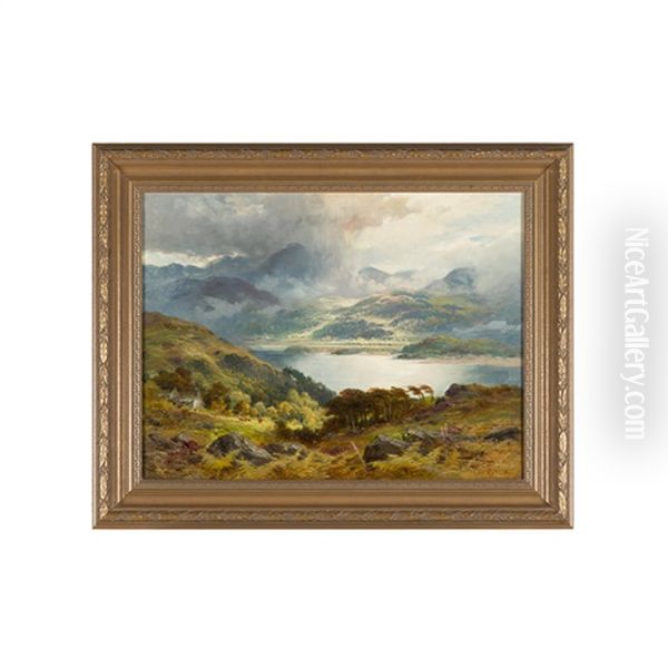 Looking Down To The Loch - view 1