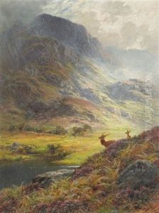 On The Moors, Sutherlandshire, Scotland