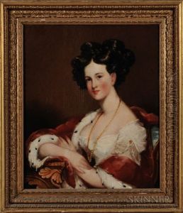 Portrait Of Mrs. Clement by Gilbert Stuart