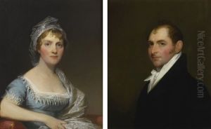 Mr. And Mrs. Edward Tuckerman: A Pair Of Portraits by Gilbert Stuart