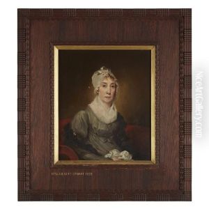 Portrait Of A Seated Lady by Gilbert Stuart