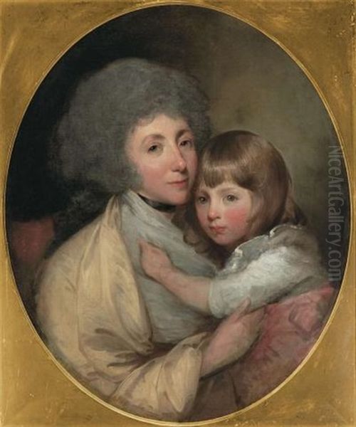 Portrait Of Mrs. Luke White And Her Son - view 1