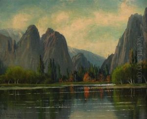 The Three Graces From The Merced River, Yosemite