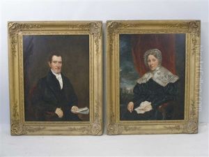 Portrait (+ Another; Pair) by Jane Stuart